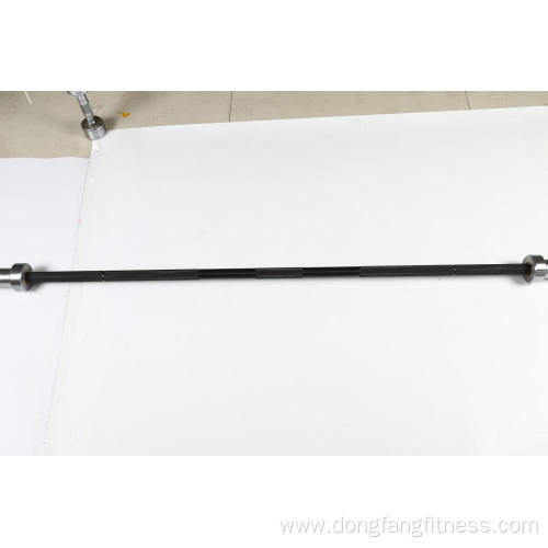 Black hard chromed olympic lift bar